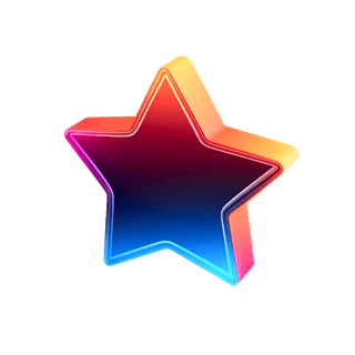 Star rating icon showing user feedback for a trusted crypto platform